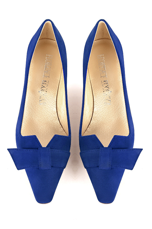  women's dress pumps, with a knot on the front.. Top view - Florence KOOIJMAN